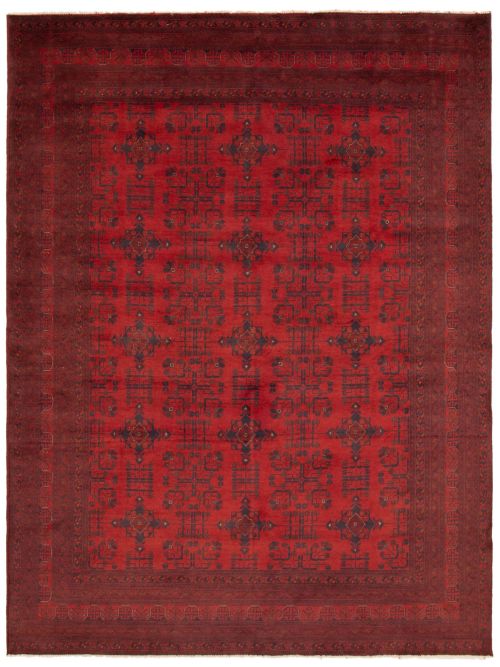 Afghan Finest Khal Mohammadi 8'1" x 11'5" Hand-knotted Wool Rug 