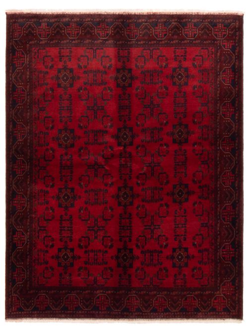 Afghan Finest Khal Mohammadi 6'0" x 7'9" Hand-knotted Wool Rug 