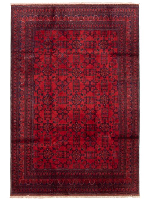 Afghan Finest Khal Mohammadi 6'7" x 9'10" Hand-knotted Wool Rug 