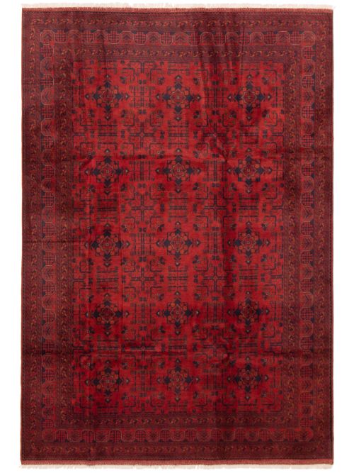 Afghan Finest Khal Mohammadi 6'6" x 9'9" Hand-knotted Wool Rug 