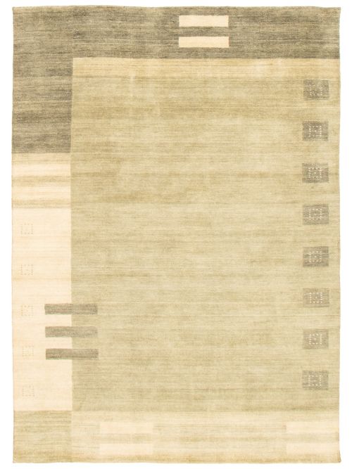 Tapis indo gabbeh 6'3" x 8'9" en laine
