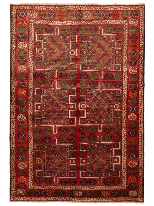 Persian Syle 6'7" x 9'8" Hand-knotted Wool Rug 