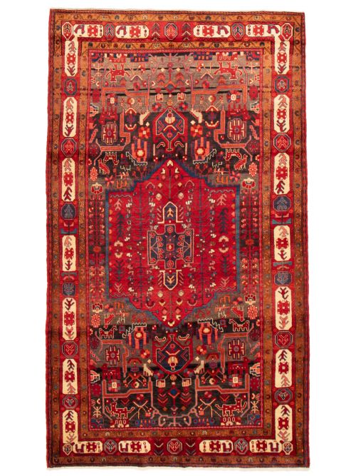 Persian Style 6'1" x 10'7" Hand-knotted Wool Rug 