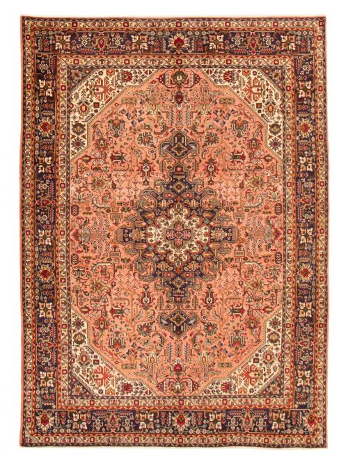 Persian Tabriz 6'9" x 9'8" Hand-knotted Wool Rug 