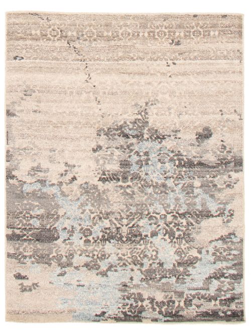 Indian Loreto 5'5" x 7'3" Hand-knotted Wool Rug 