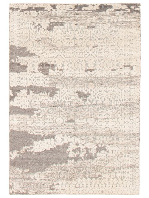 Indian Loreto 5'2" x 7'9" Hand-knotted Wool Rug 