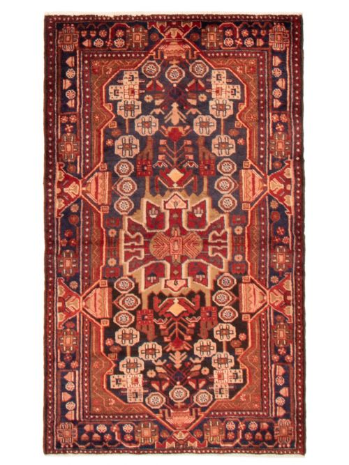 Persian Nahavand 3'6" x 6'1" Hand-knotted Wool Rug 