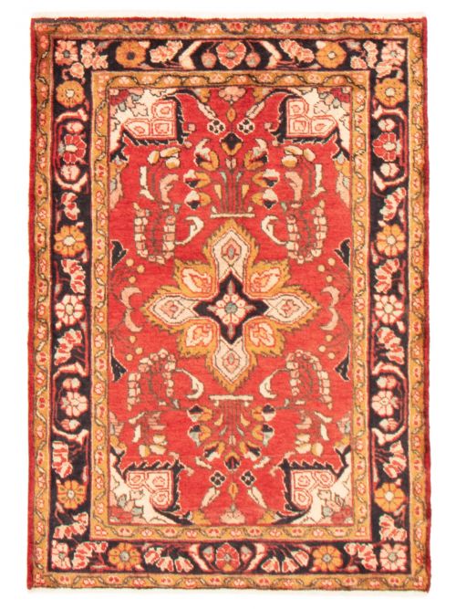 Persian Lilihan 3'7" x 5'3" Hand-knotted Wool Rug 