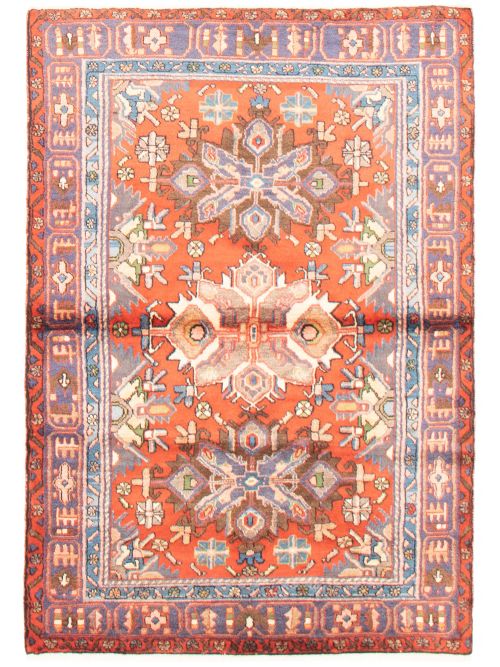 Persian Nahavand 4'5" x 6'7" Hand-knotted Wool Rug 