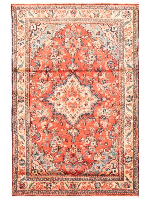 Persian Lilihan 4'3" x 6'5" Hand-knotted Wool Rug 