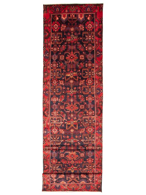 Persian Nahavand 3'6" x 13'9" Hand-knotted Wool Rug 