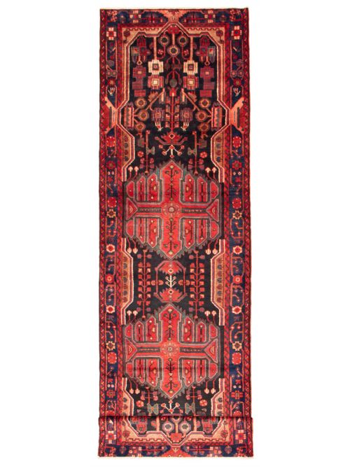 Persian Nahavand 3'10" x 13'5" Hand-knotted Wool Rug 