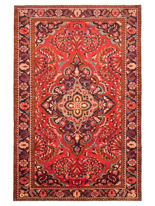 Persian Lilihan 7'9" x 11'8" Hand-knotted Wool Rug 