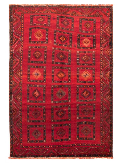 Persian Style 6'10" x 10'3" Hand-knotted Wool Rug 