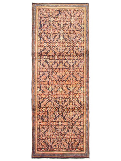 Persian Syle 3'11" x 10'11" Hand-knotted Wool Rug 
