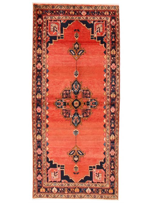 Persian Mahal 4'3" x 9'6" Hand-knotted Wool Rug 