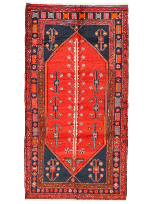 Persian Syle 5'0" x 9'6" Hand-knotted Wool Rug 