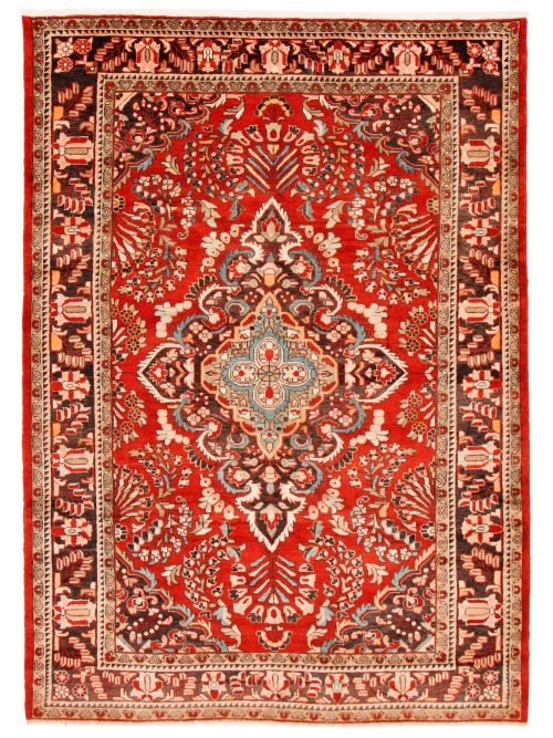 Persian Lilihan 8'2" x 11'5" Hand-knotted Wool Rug 