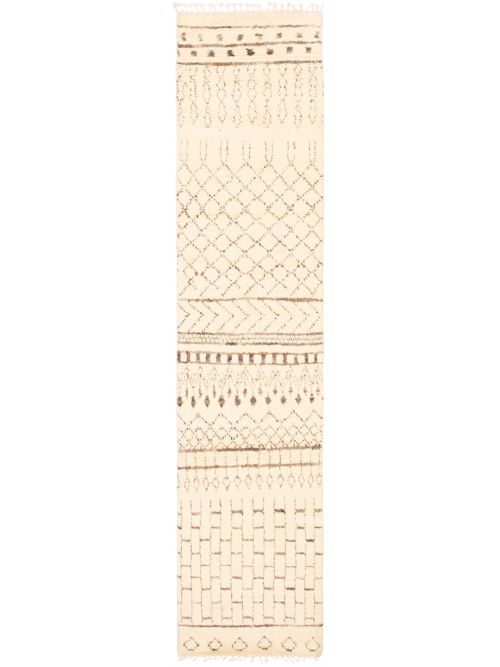 Pakistani Pak Finest Marrakesh 2'6" x 11'1" Hand-knotted Wool Rug 