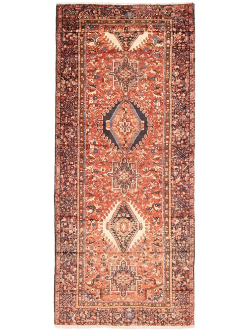 Persian Gharajeh 5'3" x 14'2" Hand-knotted Wool Rug 