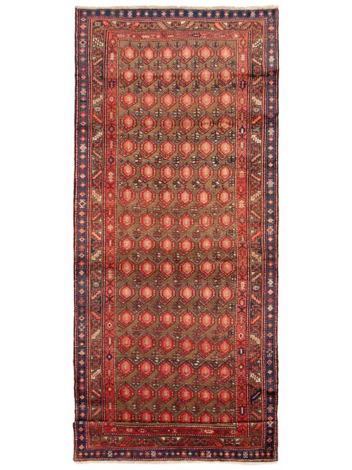 Turkish Konya Anatolian 5'2" x 14'0" Hand-knotted Wool Rug 