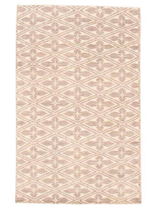 Indian Eternity 5'0" x 8'0" Hand-knotted Wool Rug 