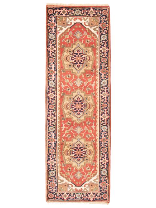 Indian Serapi Heritage 2'8" x 8'0" Hand-knotted Wool Rug 