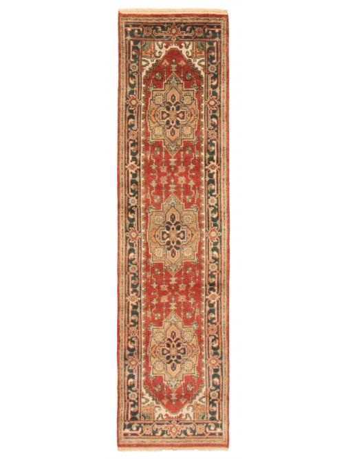 Indian Serapi Heritage 2'5" x 9'7" Hand-knotted Wool Rug 
