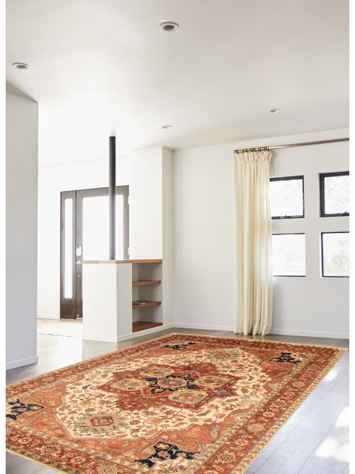 Indian Jules-Sultane 9'0" x 12'3" Hand-knotted Wool Rug 