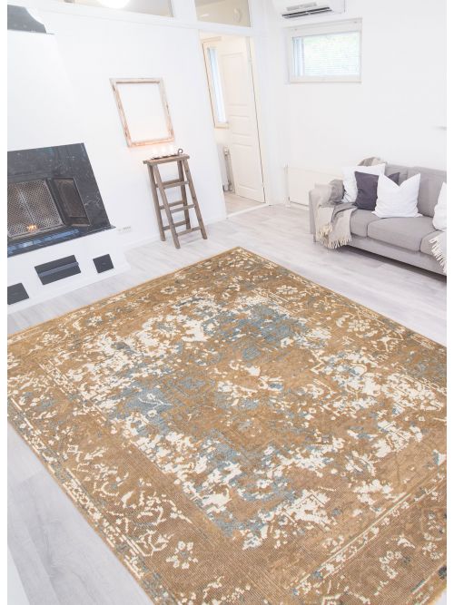 Indian Jules Serapi 7'7" x 9'10" Hand-knotted Wool Rug 