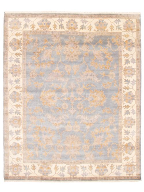 Indian Royal Oushak 8'3" x 10'1" Hand-knotted Wool Rug 