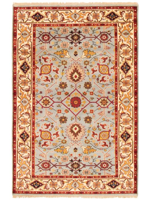 Indian Serapi Heritage 6'0" x 9'1" Hand-knotted Wool Rug 