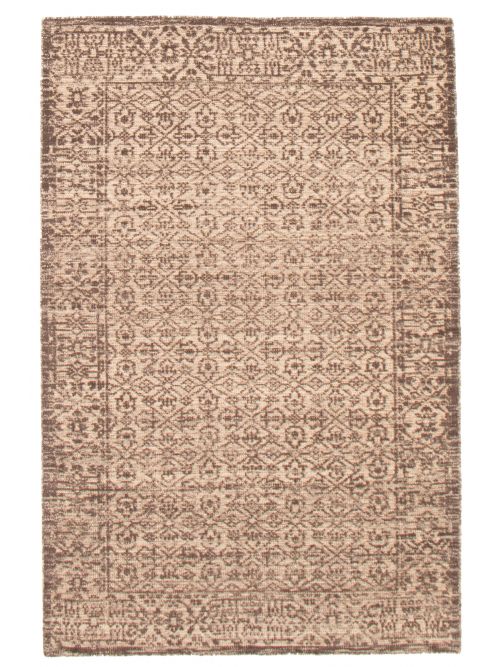 Indian Loreto 5'6" x 8'5" Hand-knotted Wool Rug 