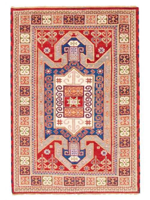 Indian Royal Kazak 5'6" x 7'11" Hand-knotted Wool Rug 