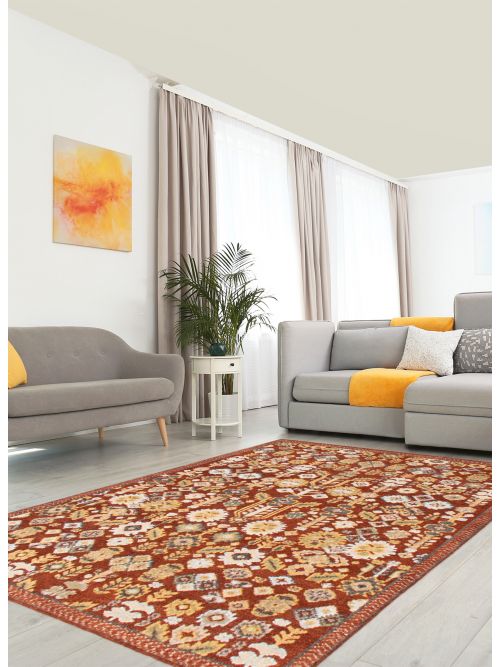 333855 Bedroom Hand-Knotted Wool Rug eCarpet Gallery Area Rug for Living Room Ottoman Kashkoli Flat-Weaves & Kilims Yellow Tapestry Kilim 5'5 x 7'10 333855 Bedroom Hand-Knotted Wool Rug eCarpet Gallery Area Rug for Living Room Ottoman Kashkoli Flat-Weaves & Kilims Yellow Tapestry Kilim 5'5 x 7'10