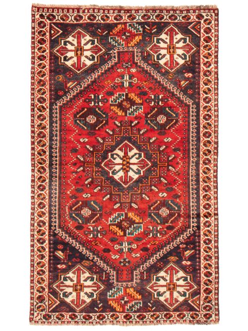 Persian Style 3'7" x 6'1" Hand-knotted Wool Rug 