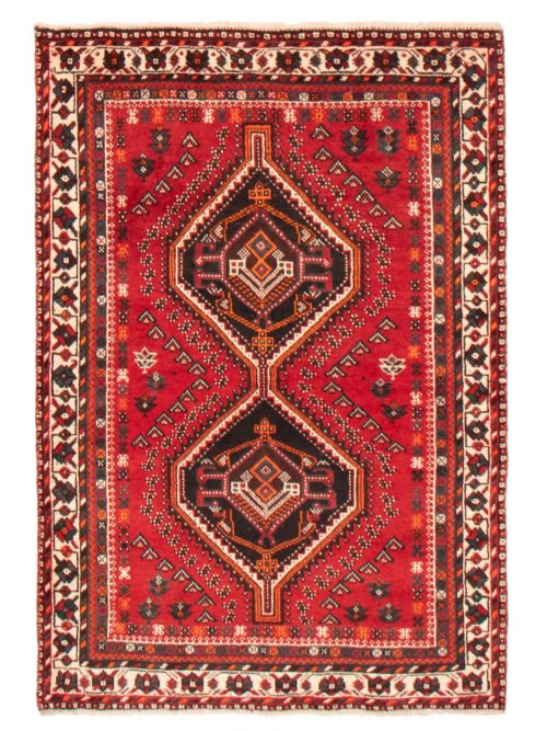 Persian Style 3'7" x 5'6" Hand-knotted Wool Rug 