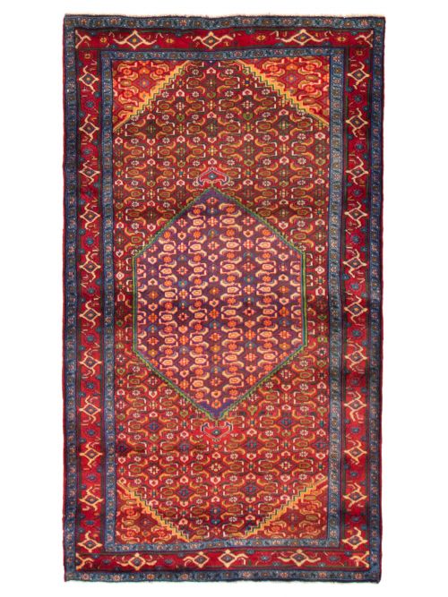 Persian Zanjan 4'5" x 7'7" Hand-knotted Wool Rug 