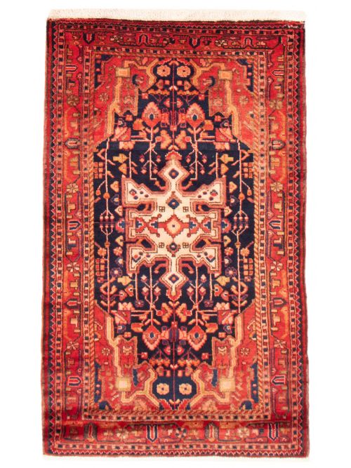 Persian Nahavand 3'5" x 5'6" Hand-knotted Wool Rug 