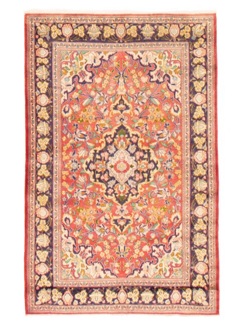 Persian Saveh 4'2" x 6'7" Hand-knotted Wool Rug 