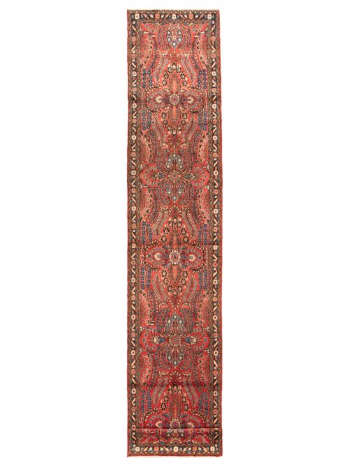 Persian Lilihan 2'8" x 14'8" Hand-knotted Wool Rug 