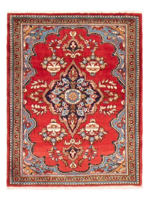 Persian Wiss 3'8" x 4'8" Hand-knotted Wool Rug 