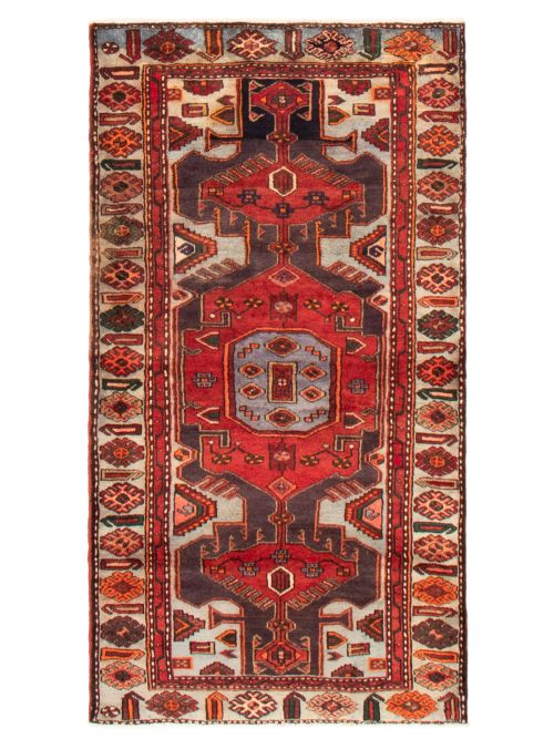 Persian Nahavand 3'6" x 6'6" Hand-knotted Wool Rug 