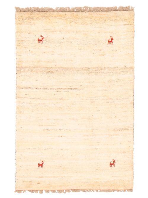 Persian Style Kashkuli Gabbeh 3'3" x 4'9" Hand-knotted Wool Rug 