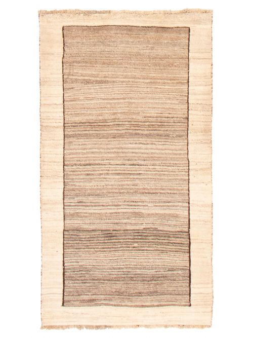 Persian Style Kashkuli Gabbeh 3'6" x 6'7" Hand-knotted Wool Rug 