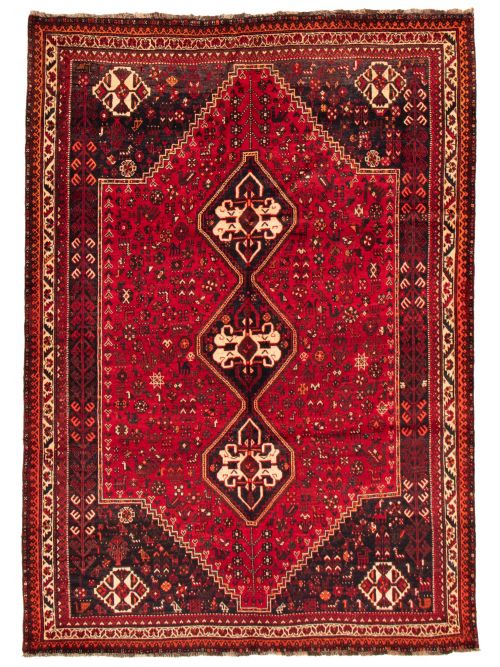 Persian Style 7'3" x 10'2" Hand-knotted Wool Rug 