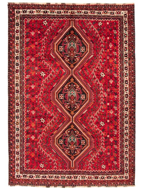 Persian Style 6'11" x 9'11" Hand-knotted Wool Rug 