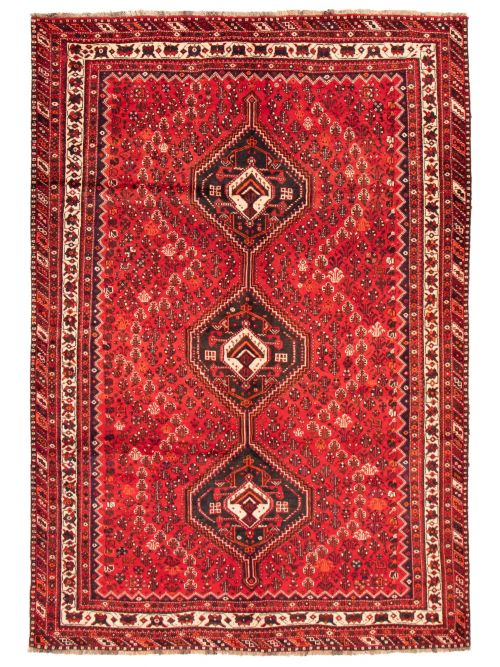 Persian Style 6'10" x 10'0" Hand-knotted Wool Rug 