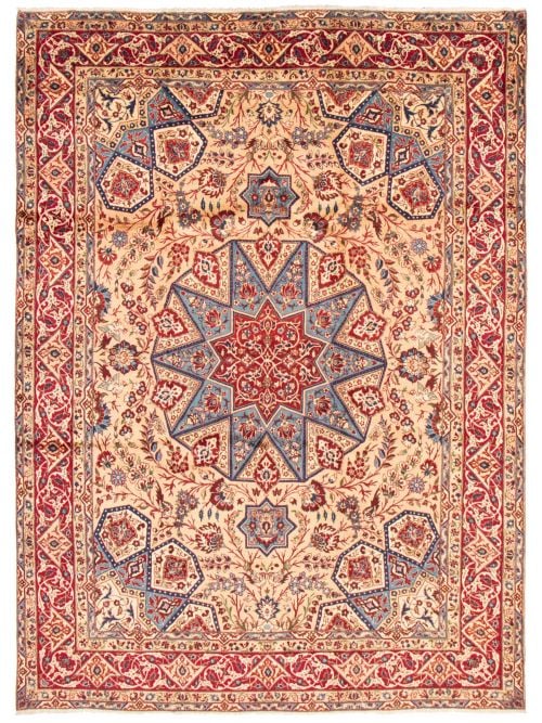 Persian Style 9'9" x 13'5" Hand-knotted Wool Rug 