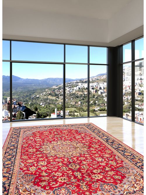Persian Najafabad 8'4" x 12'2" Hand-knotted Wool Rug 